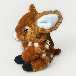 NWT Eco Pals Whitetailed Spotted Deer Plush Fawn Toy, 100 Recycled Materials